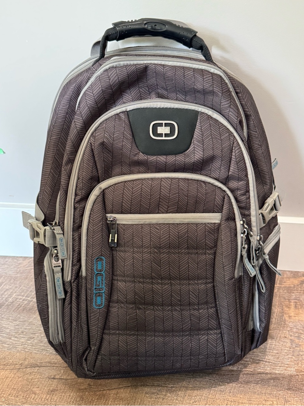 OGIO Turquoise and Grey Laptop Backpack